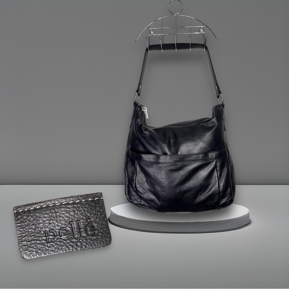 Pelle Pelle Black Leather Shoulder Bag